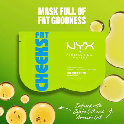 Nyx Fat Cheeks Butt Mask 40g 💚