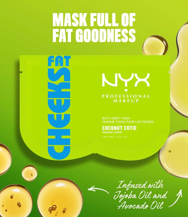 Nyx Fat Cheeks Butt Mask 40g 💚