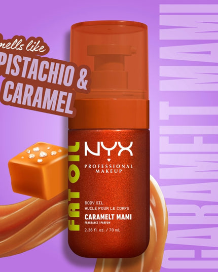 Nyx Fat Oil Body Caramelt Mami 70ml ✨