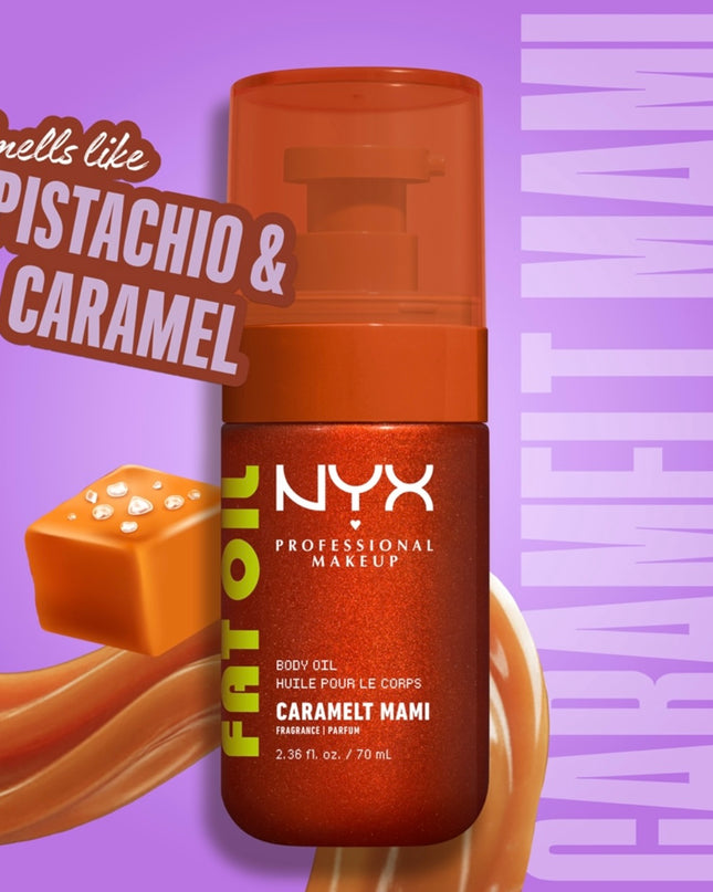 Nyx Fat Oil Body Caramelt Mami 70ml ✨