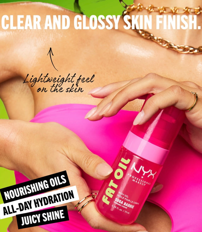 Nyx Fat Oil Body Oil Suga Baddie 70ml ✨