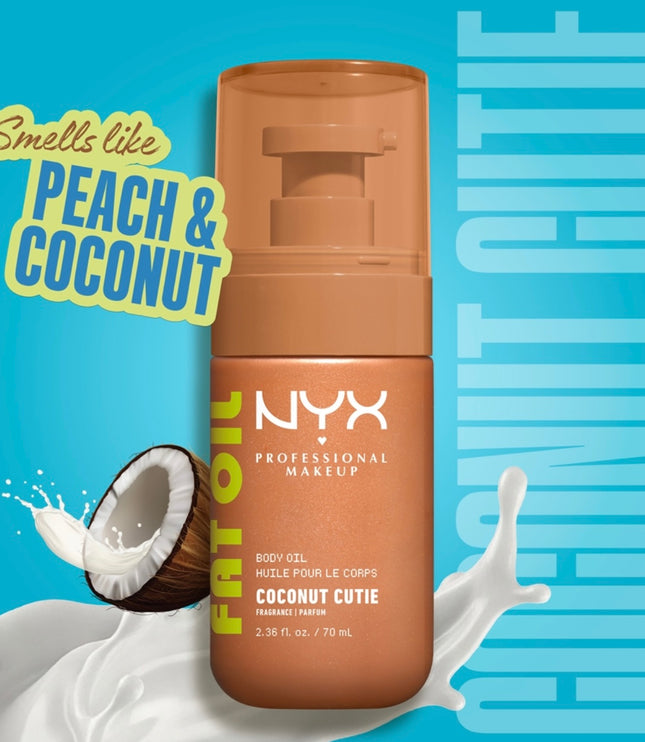 Nyx Fat Oil Body Coconut Cutie 70ml ✨