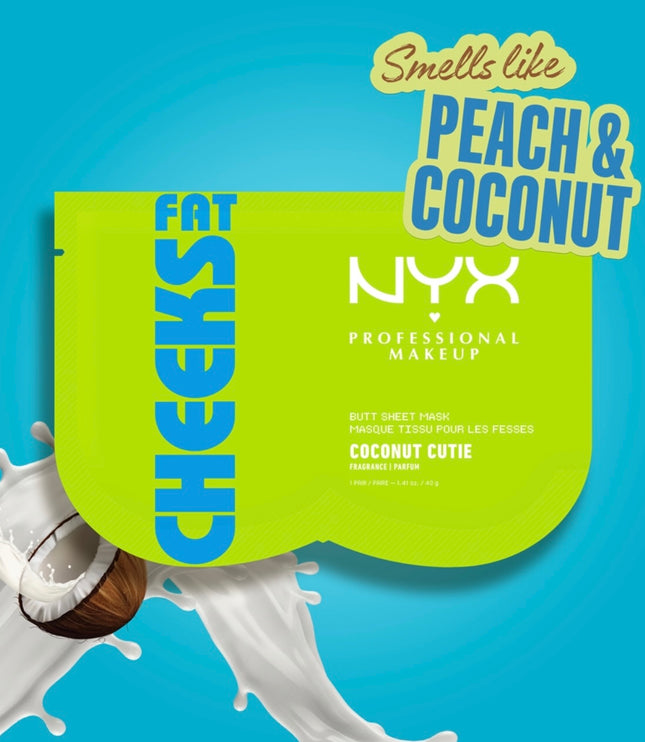 Nyx Fat Cheeks Butt Mask 40g 💚