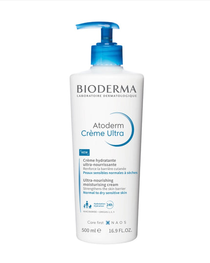 Bioderma Atoderm Crème Ultra 500ml ✨ Κρέμα Σώματος Εξαιρετικής Θρέψης
