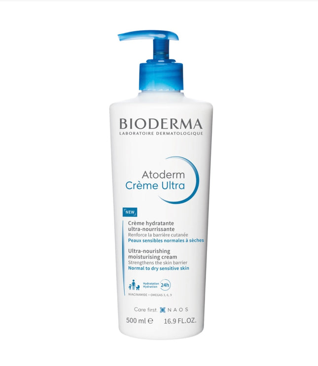 Bioderma Atoderm Crème Ultra 500ml ✨ Κρέμα Σώματος Εξαιρετικής Θρέψης