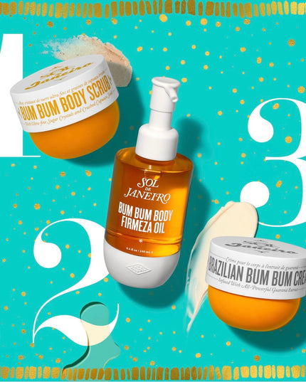 Sol De Janeiro Bum Bum Body Firmeza Oil 100ml ✨ Σύσφιξη & Λάμψη