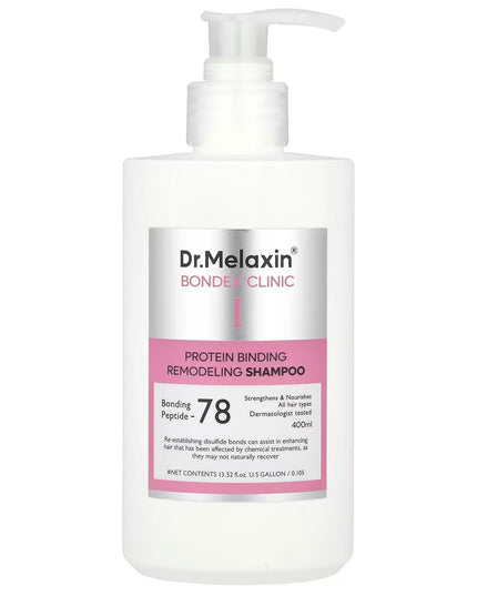 Dr. Melaxin Bondex Protein Bonding Remodeling Shampoo 400ml ✨ Σαμπουάν Επανορθωτικής & Ενυδατικής Δράσης