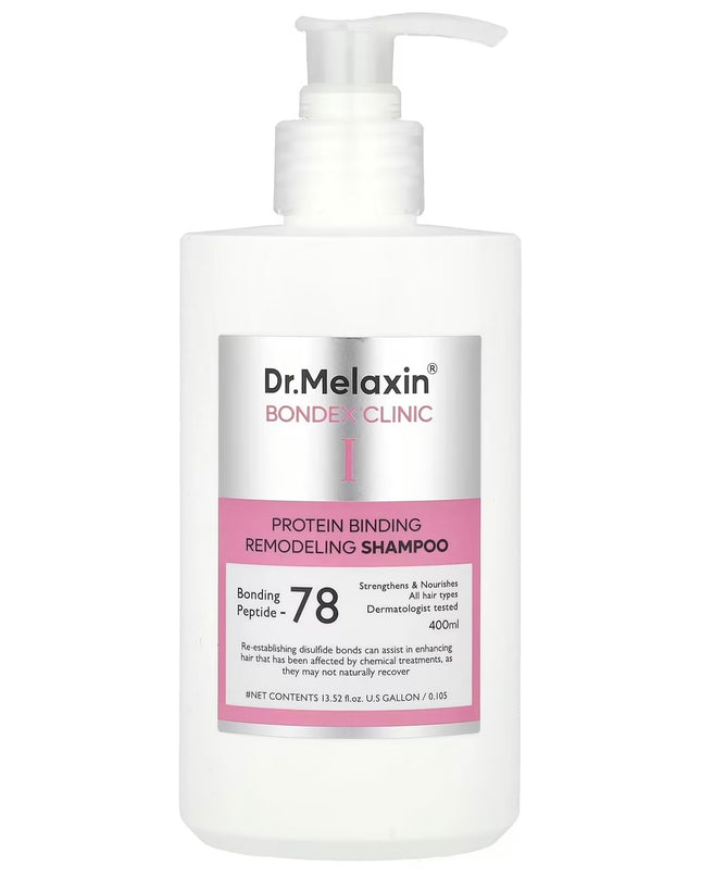 Dr. Melaxin Bondex Protein Bonding Remodeling Shampoo 400ml ✨ Σαμπουάν Επανορθωτικής & Ενυδατικής Δράσης