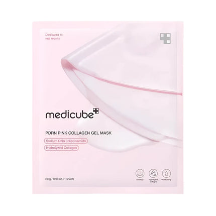 Medicube PDRN Pink Collagen Gel Mask ✨ Τζελ Μάσκα με PDRN & Κολλαγόνο για Σφριγηλή & Λαμπερή Επιδερμίδα