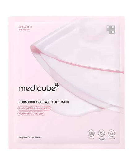 Medicube PDRN Pink Collagen Gel Mask ✨ Τζελ Μάσκα με PDRN & Κολλαγόνο για Σφριγηλή & Λαμπερή Επιδερμίδα