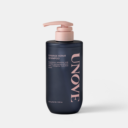 Unove Deep Damage Repair Shampoo  500g ✨ Σαμπουάν Αναδόμησης & Ενυδάτωσης
