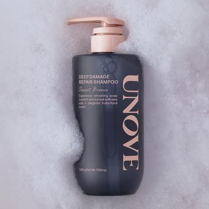 Unove Deep Damage Repair Shampoo  500g ✨ Σαμπουάν Αναδόμησης & Ενυδάτωσης