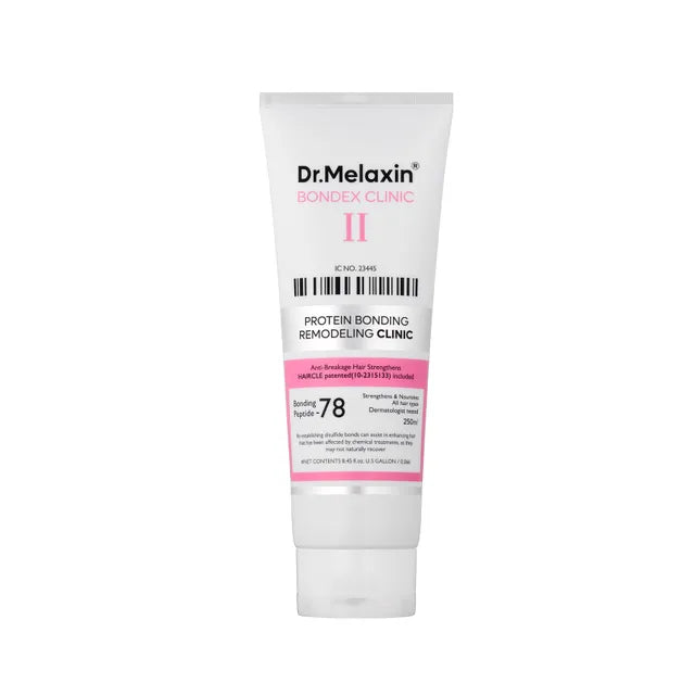 Dr. Melaxin Bondex Protein Bonding Remodeling Clinic 250ml ✨ Επανορθωτική Θεραπεία με Πρωτεΐνες & Έλαιο Argan για Δυνατά, Λαμπερά Μαλλιά