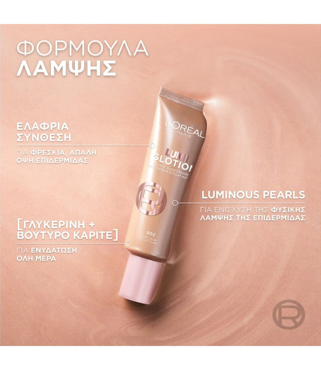 L’Oréal Paris Lumi Glotion 40ml ✨ Ενυδατική Με Λάμψη - Highlighter