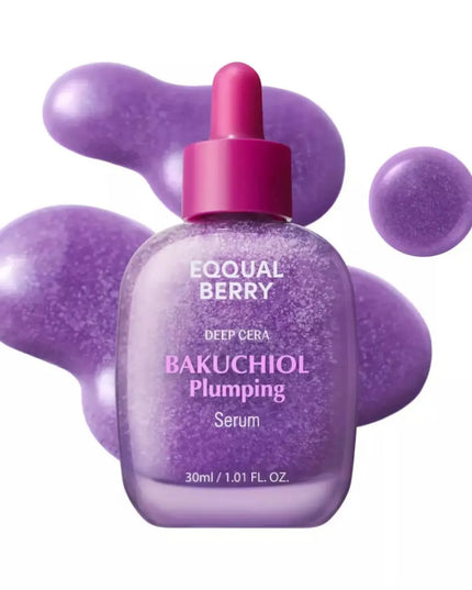 Eqqualberry Bakuchiol Plumping Serum 30ml ✨ Αντιγηραντικός Ορός Προσώπου για Όγκο & Λείανση
