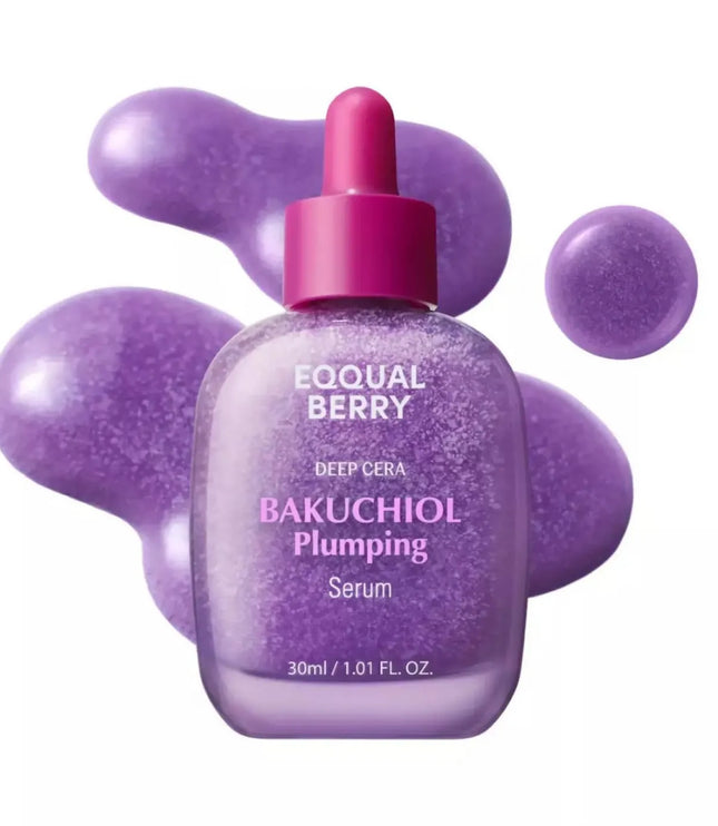 Eqqualberry Bakuchiol Plumping Serum 30ml ✨ Αντιγηραντικός Ορός Προσώπου για Όγκο & Λείανση