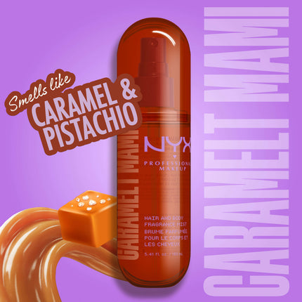 NYX Hair & Body Fragrance Mist Caramelt Mami 160ml ✨