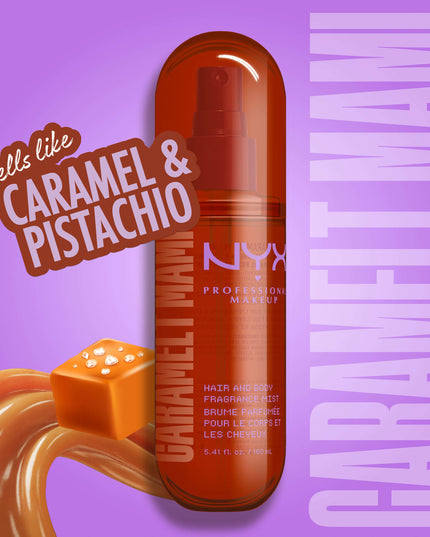 NYX Hair & Body Fragrance Mist Caramelt Mami 160ml ✨