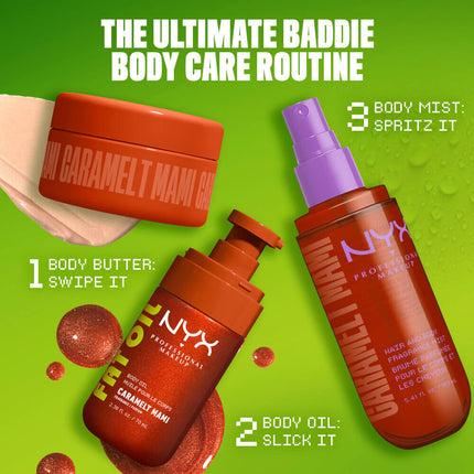 NYX Hair & Body Fragrance Mist Caramelt Mami 160ml ✨