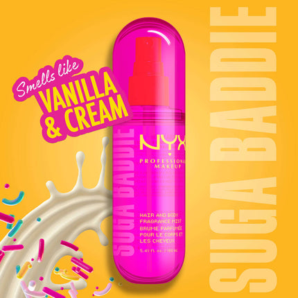 NYX Hair & Body Fragrance Mist Suga Baddie 160ml 💕