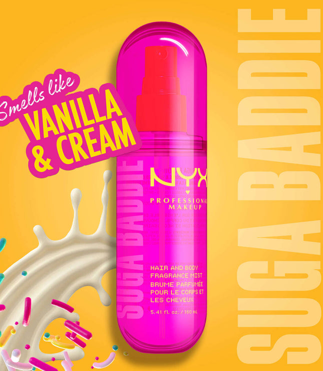NYX Hair & Body Fragrance Mist Suga Baddie 160ml 💕