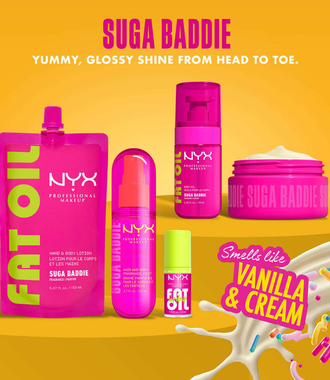 NYX Hair & Body Fragrance Mist Suga Baddie 160ml 💕