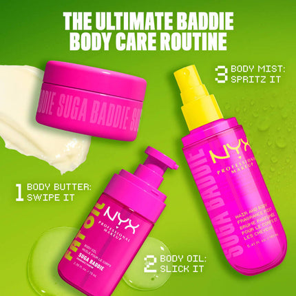 NYX Hair & Body Fragrance Mist Suga Baddie 160ml 💕