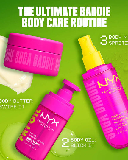 NYX Hair & Body Fragrance Mist Suga Baddie 160ml 💕