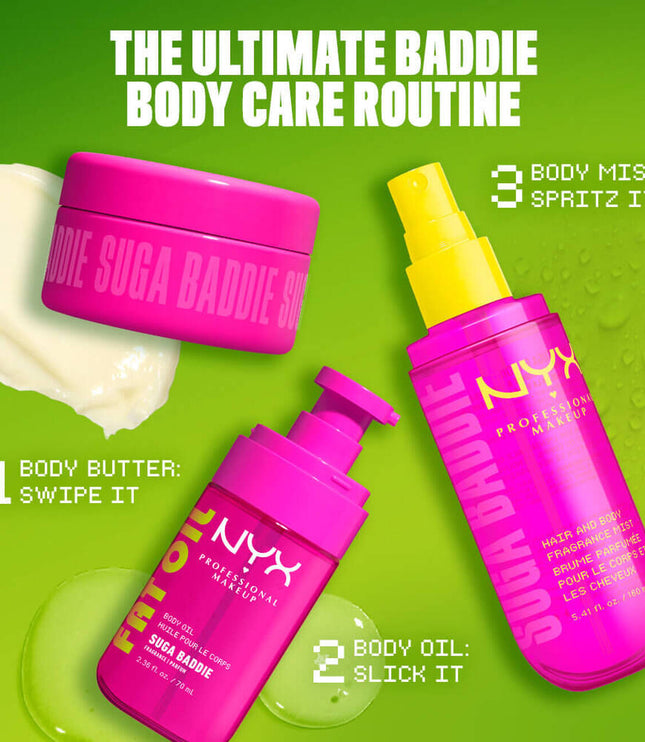 NYX Hair & Body Fragrance Mist Suga Baddie 160ml 💕