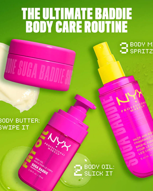 NYX Hair & Body Fragrance Mist Suga Baddie 160ml 💕
