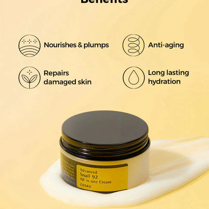 Advanced Snail 92 All in one cream 100ml