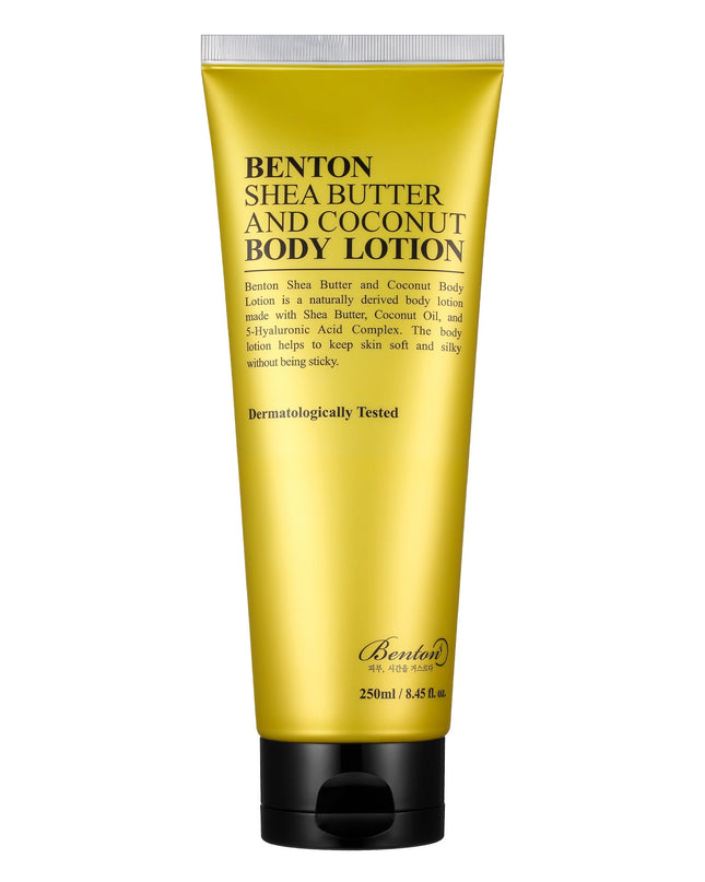 Shea Butter And Coconut Body Lotion 250ml ✨ Ενυδατική Λοσιόν Σώματος με Βούτυρο Καριτέ & Έλαιο Καρύδας