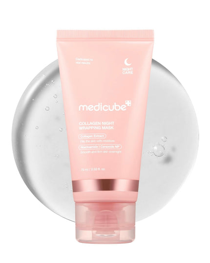 Medicube Collagen Night Wrapping Mask 75ml ✨ Μάσκα Νύχτας με Κολλαγόνο