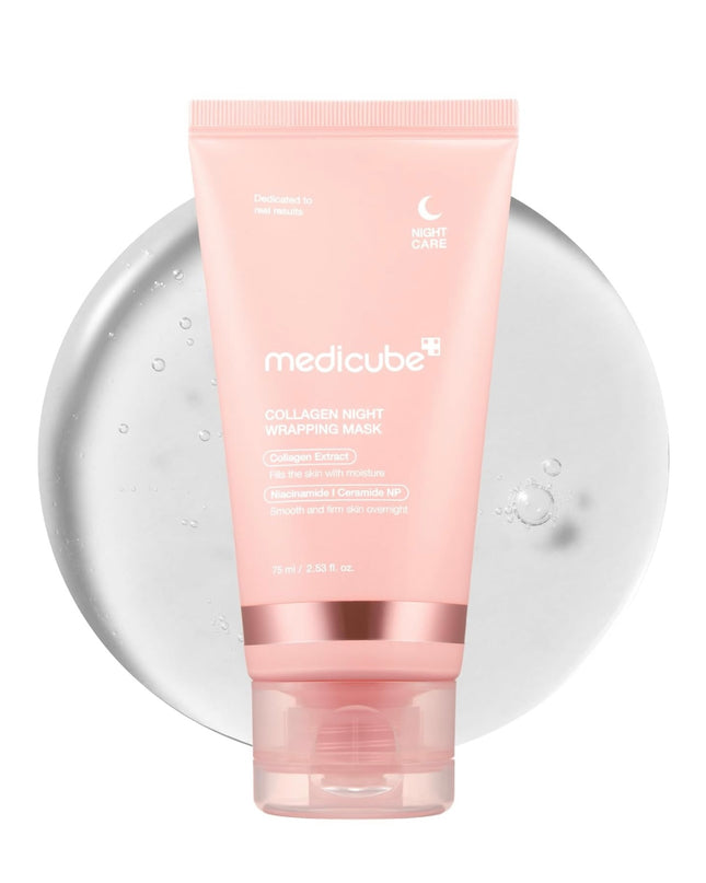 Medicube Collagen Night Wrapping Mask 75ml ✨ Μάσκα Νύχτας με Κολλαγόνο