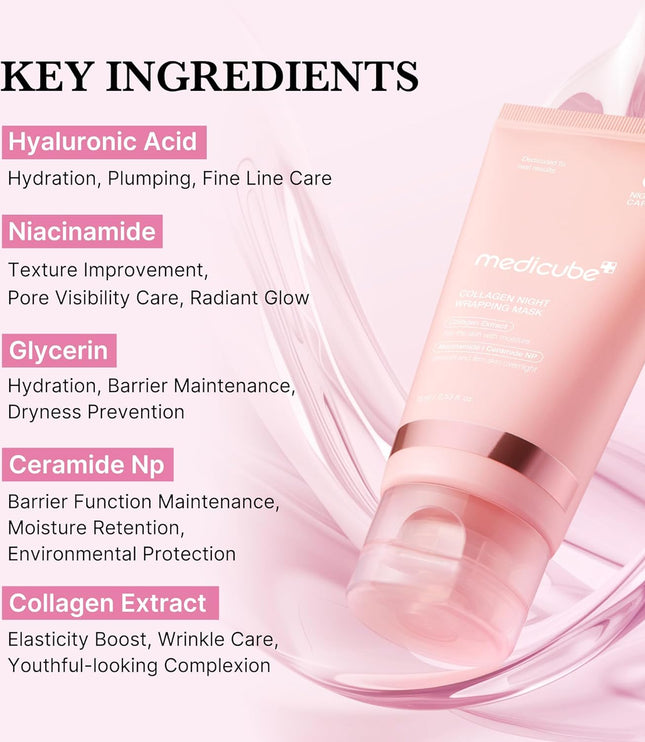 Medicube Collagen Night Wrapping Mask 75ml