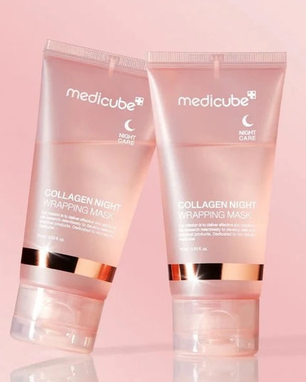 Medicube Collagen Night Wrapping Mask 75ml ✨ Μάσκα Νύχτας με Κολλαγόνο