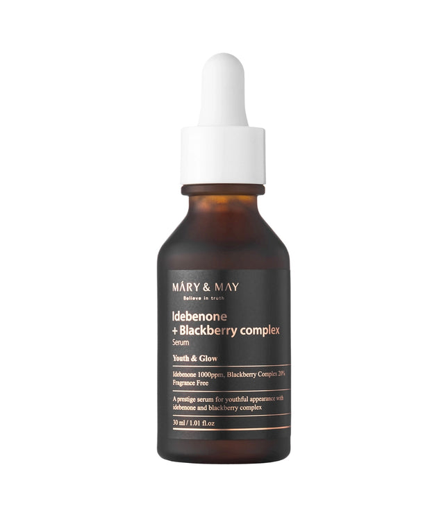Idebenone and Blackberry Complex Serum - Anti-Aging Serum with Idebenone - 30ml