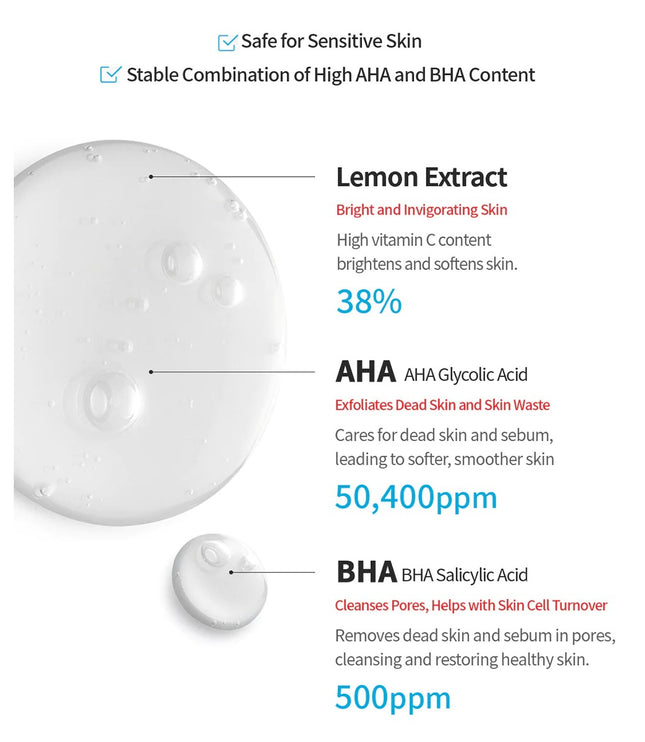 AHA BHA Lemon Toner 150ml