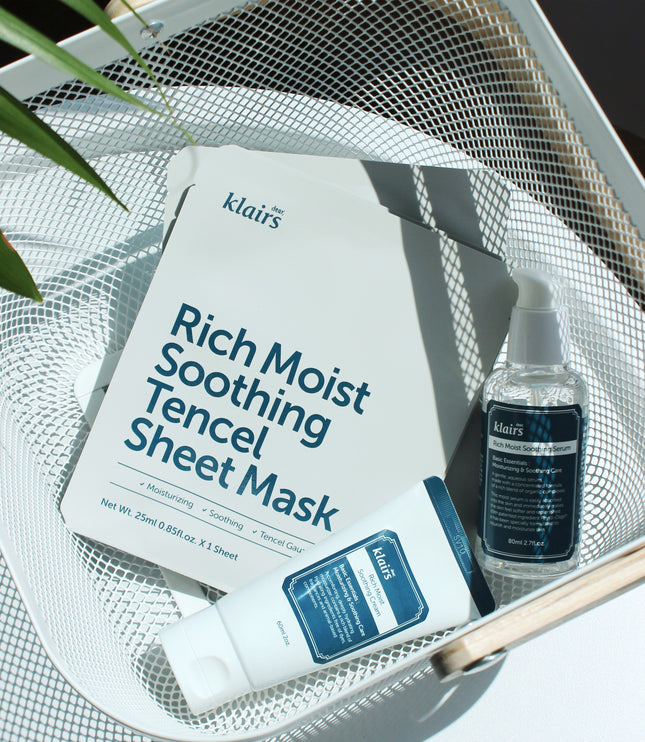 Rich Moist Soothing Tencel Sheet Mask 25ml